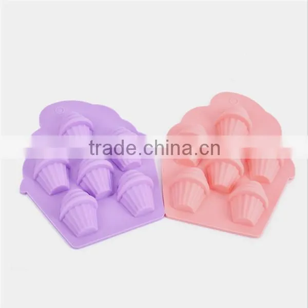 Cute shapes silicone fruit soap mold
