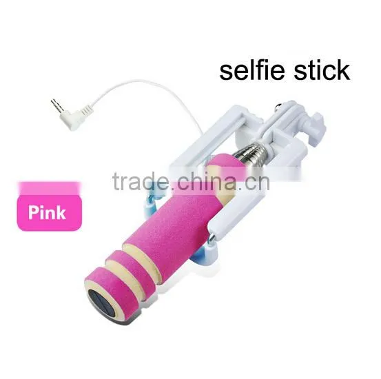 Monopod New Design 13.5 CM Length Wired Selfie Stick Mini