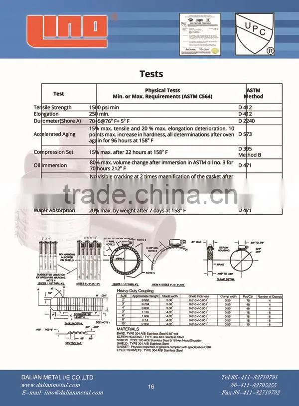 Cheap Price Flexible Coupling Rubber Made in China
