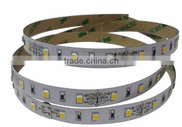 Shenzhen factory CE approved cheap 5M 60W DC12V ip65 waterproof led tape flexible RGB 5050 led strip with 3 years warranty