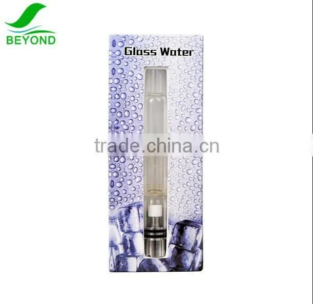 cool spill proof glass dab vaporizer Pen Attachment with 2 Coils hot sell