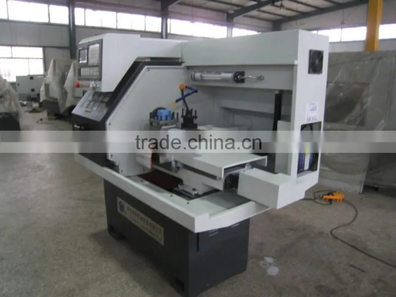 MINI CNC LATHE MACHINE WITH AUTO FEEDER SYSTEM CK0640A Model
