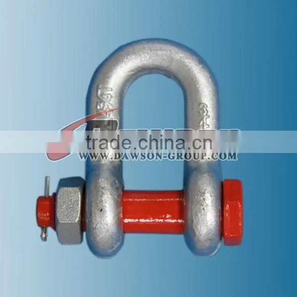 American standard D ring shackle or archery recurve bow shackle with bolts and nuts