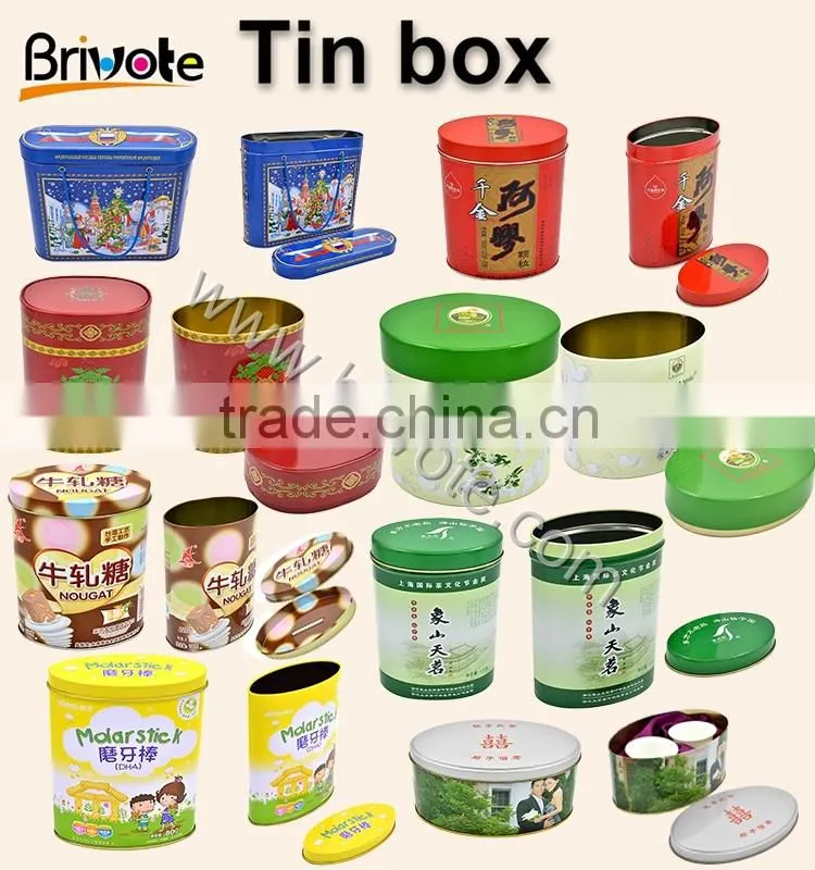 2015 Factory price wholesale fancy tissue tin box for tissue