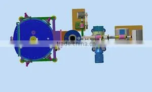 Handles & bracket titanium plating vacuum system