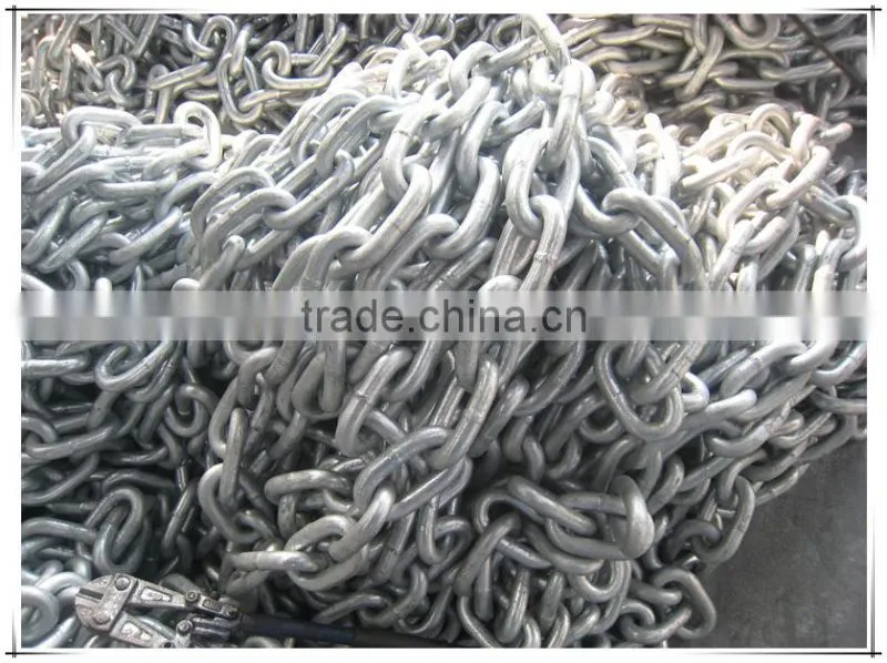 factory price open link chain marine products