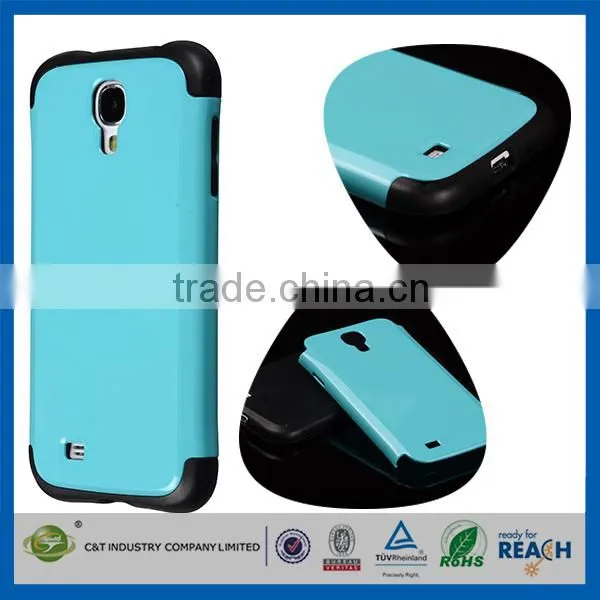 C&T Hard Hybrid TPU and Plastic Combo Back Case For Samsung Galaxy S4