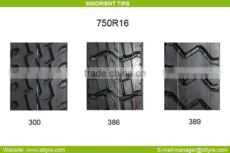 Brand New Chinese Radial Truck Tyre TBR Tire750R16