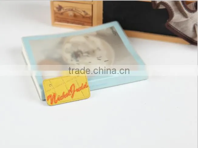Pu decorative printed leather patch