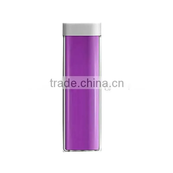 Lipstick Shape Mini Backup Power Bank 1200mAh External Battery Power Bank for iPhone Tablet PC And USB Devices