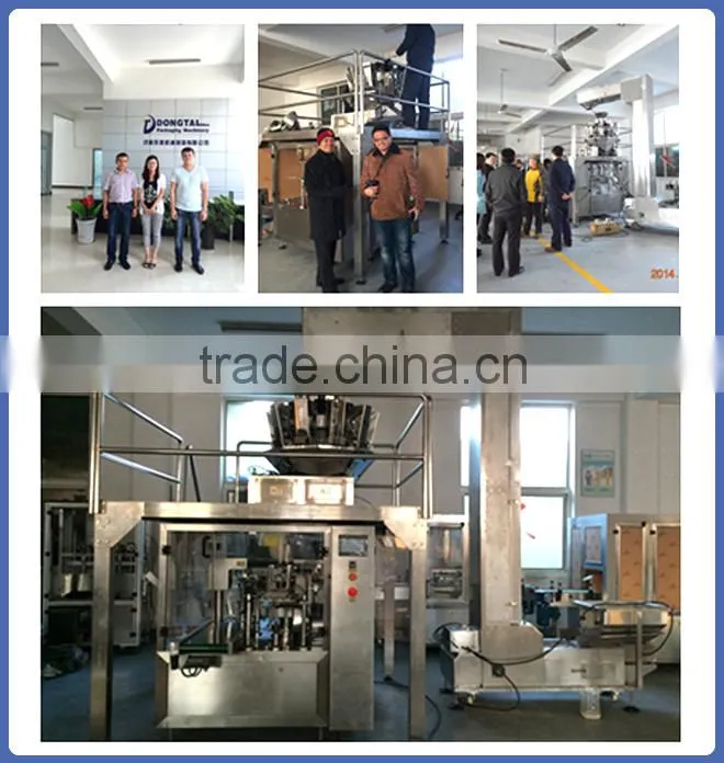 Automatic Weighing Type Sachets Granule Packing Machine Large Scale Production