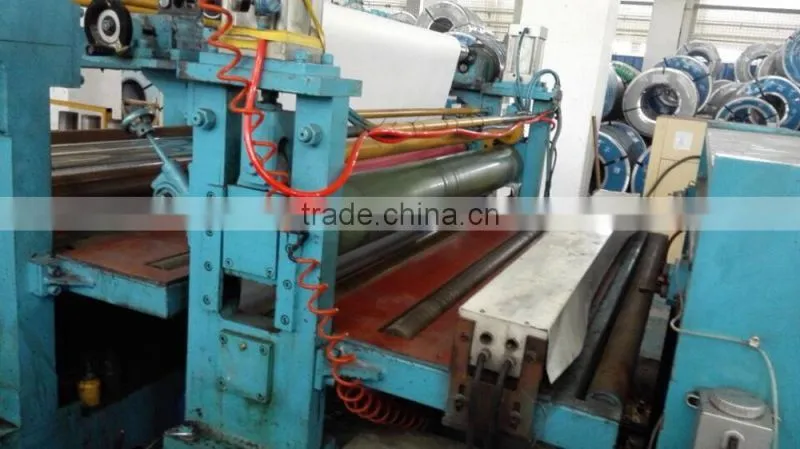 CUT TO LENGTH MACHINE LINE, SLITTING LINE,COIL STEEL SLITTER MACHINE 1X1250