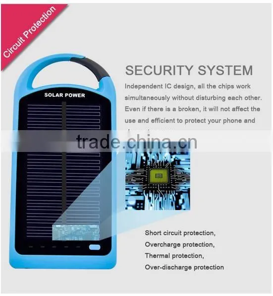 3W silicone waterproof solar charger suction window