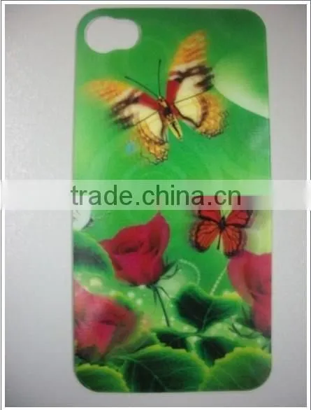 3D lenticular printing cards with sticker for phone