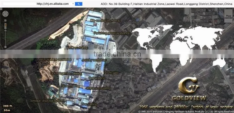 Metal plating metal plating factory in Shenzhen gold 24K gold processing high-grade quality