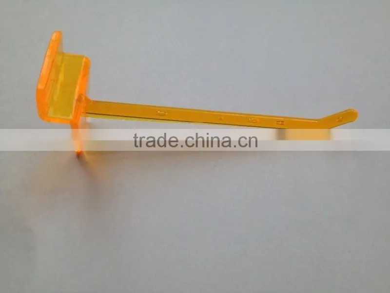 Wholesale Clear Acrylic Slatwall Hooks