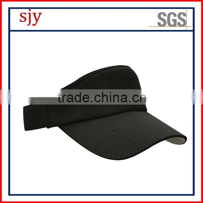 100% cotton fashion elastic back sport fishing sun visor