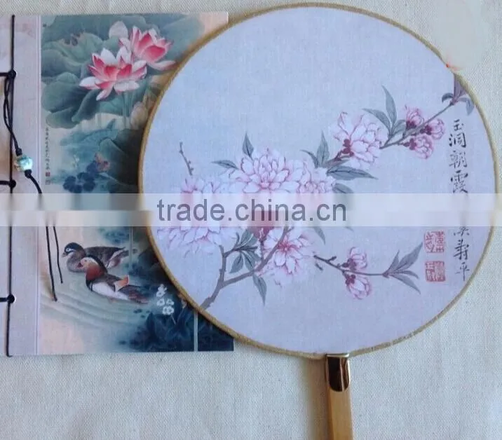 2015 New Hioliday Sale Event Party Supplies Paper Hand Fan Wedding Decoration