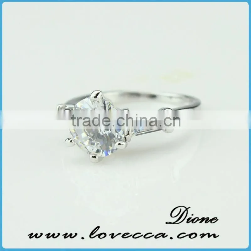 LATEST FASHION ladies finger new design white gold finger ring