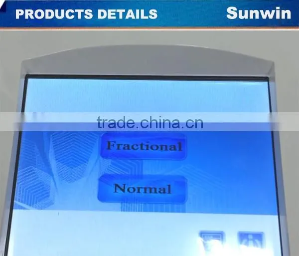 NEW pigment removal vaginal rejuvenation laser equipment CO2 fractional/Gynecology laser treatment