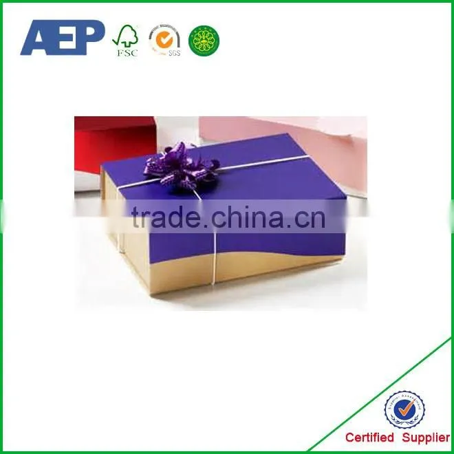 Costom made High quality cd packaging box