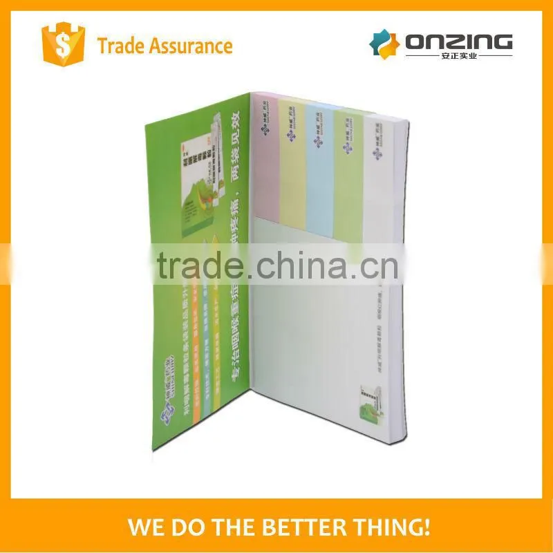 Factory supply loose sheet house shape sticky notes