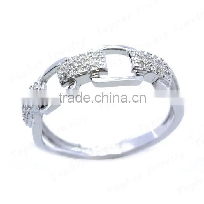 Wholesale 925 sterling silver synthetic gemstone ring