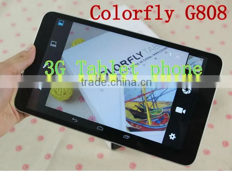 Original Colorful G808 Tablet 3G WCDMA OS 4.2 MTK6592 Octa Core 1+8GB 5MP+2MP 8.0"1280*800 MINI phone call tablet