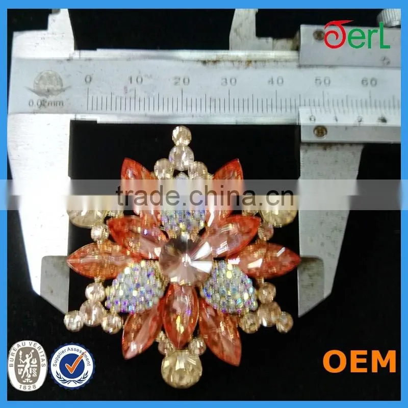 korean brooch,crystal Brooch,Rhinestone Brooch