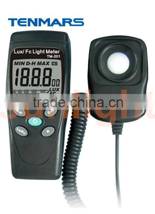 TM-201 LUX/FC Light Meter