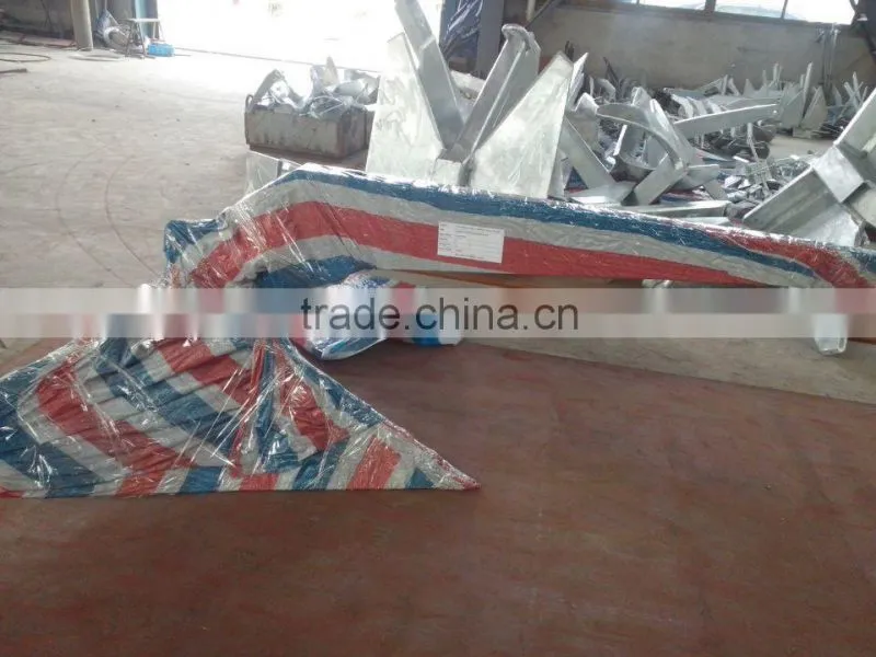 Hot Dip Galvanized / stainless steel 316 Plough Boat anchor