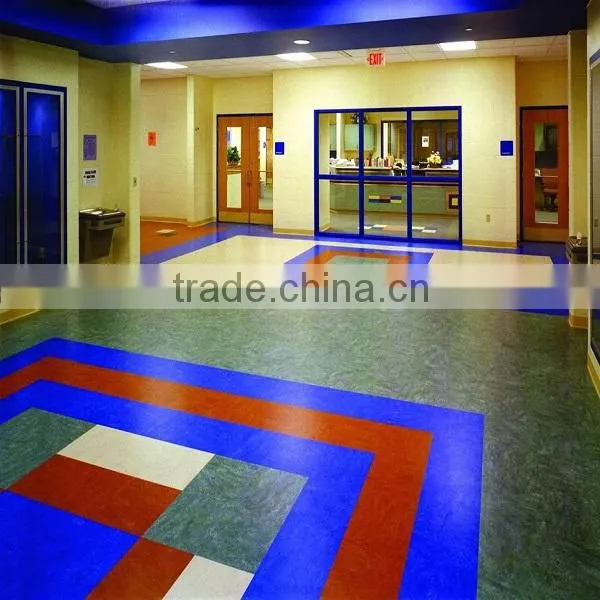 Hot!! Durable and graceful pvc outdoor flooring