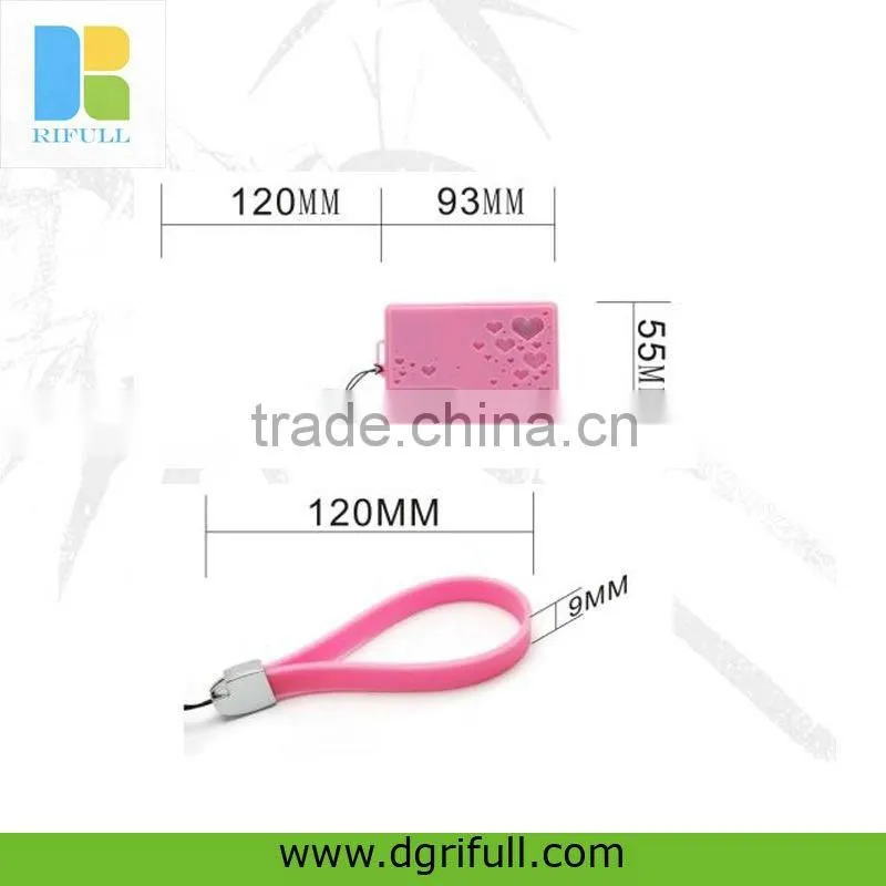 Candy color silicone bulk luggage tags