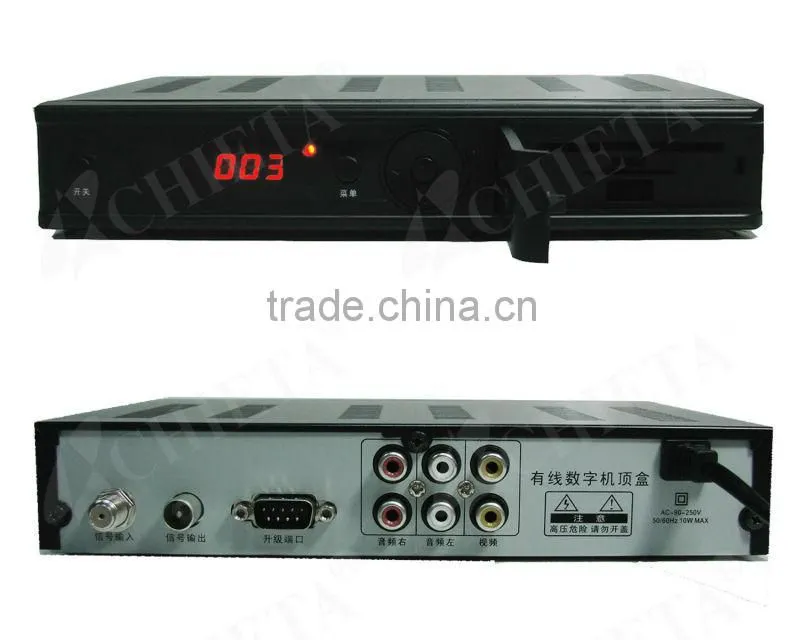 Chieta Supply Universal Digital Cable Set Top Box DVB-C Good Quality Lowest Price