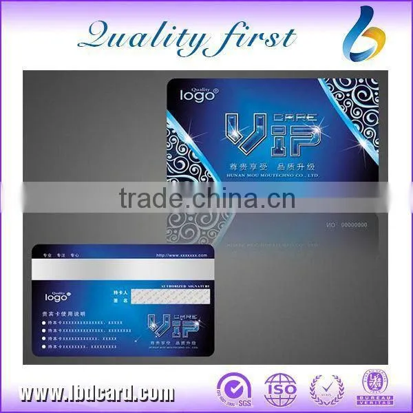 Manufactured 13.56MHz CR80 ISO Standard NFC Contactless PVC Cards