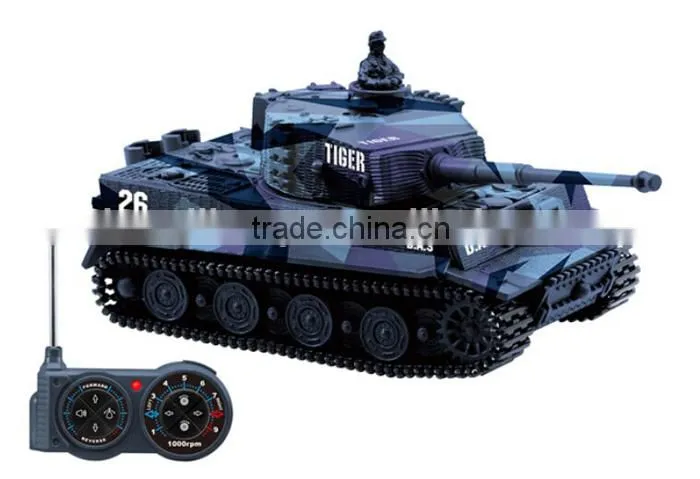 1:72 Simulation Tiger Radio Control RC Mini Tank Toy
