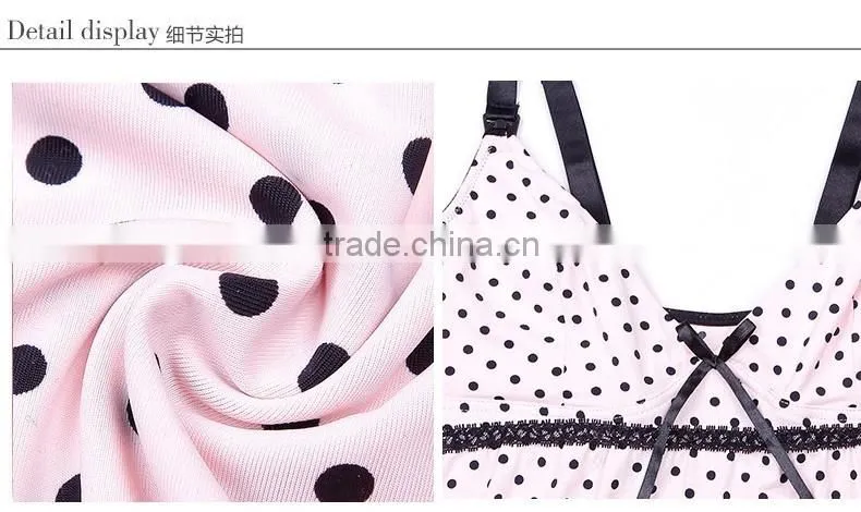 Sexy Sleeveless maternity nursing bra dress Fashion Style