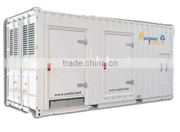 1180kw / 1475kva Water-cooled Container Silent Type Diesel Generator