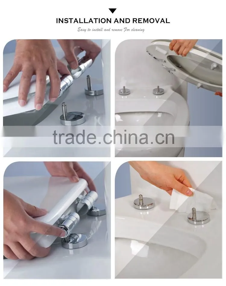 Personalized convenient natural color one piece toilet seats