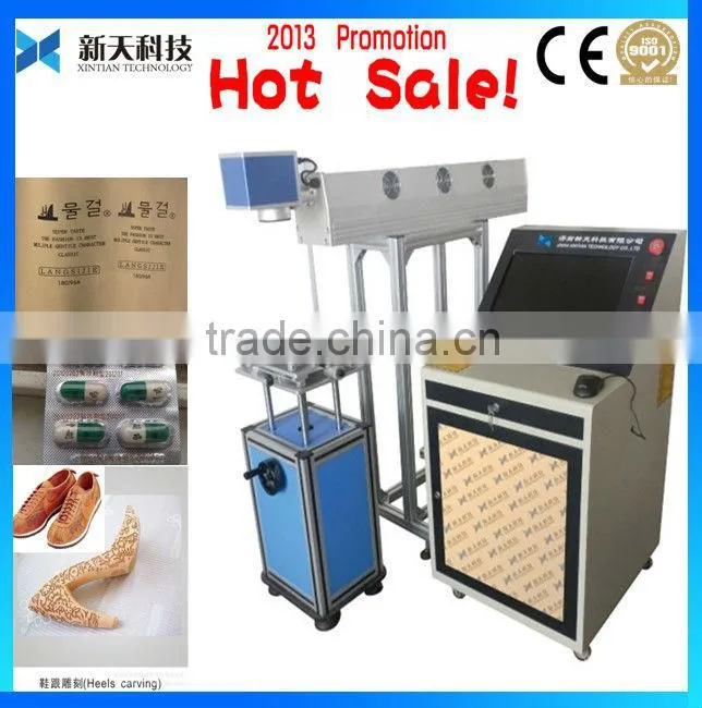 Cheapest !! Shoe bottowm marker /engraving pattern CO2 laser marking machine