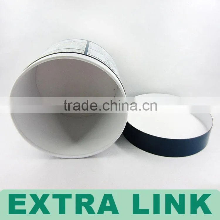 Round Tube Coffee Cup Kraft Box / Newest Exclusive Design Decorative Paper Tea Can