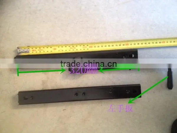 various vehicle seat accessories steel slide rail(Y002)