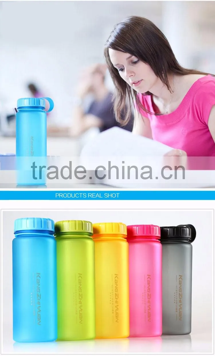 22oz Plastic Cup School Bike Drinking Shaker Water Bottle for Kids