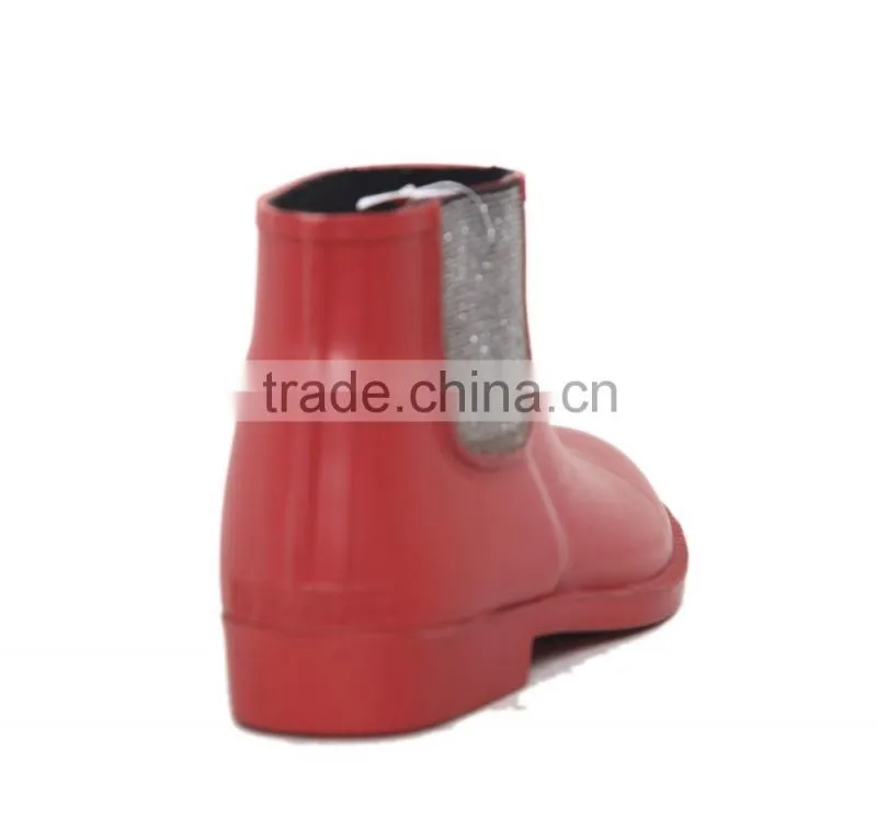 Cheap PVC safty rain boots for women
