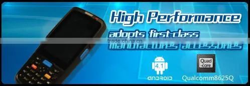 Android handheld pda scanner 1D/2D/Touch screen