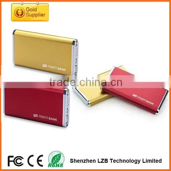 travel portable ultra slim USB mobile charger power bank,external battery charger