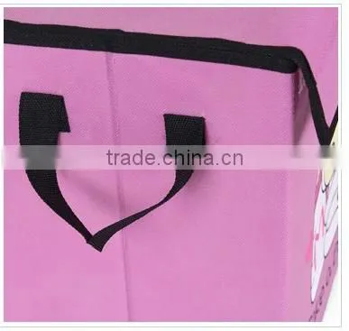 trendy hot sale hook and loop non woven storage tool boxs/recycled storage box