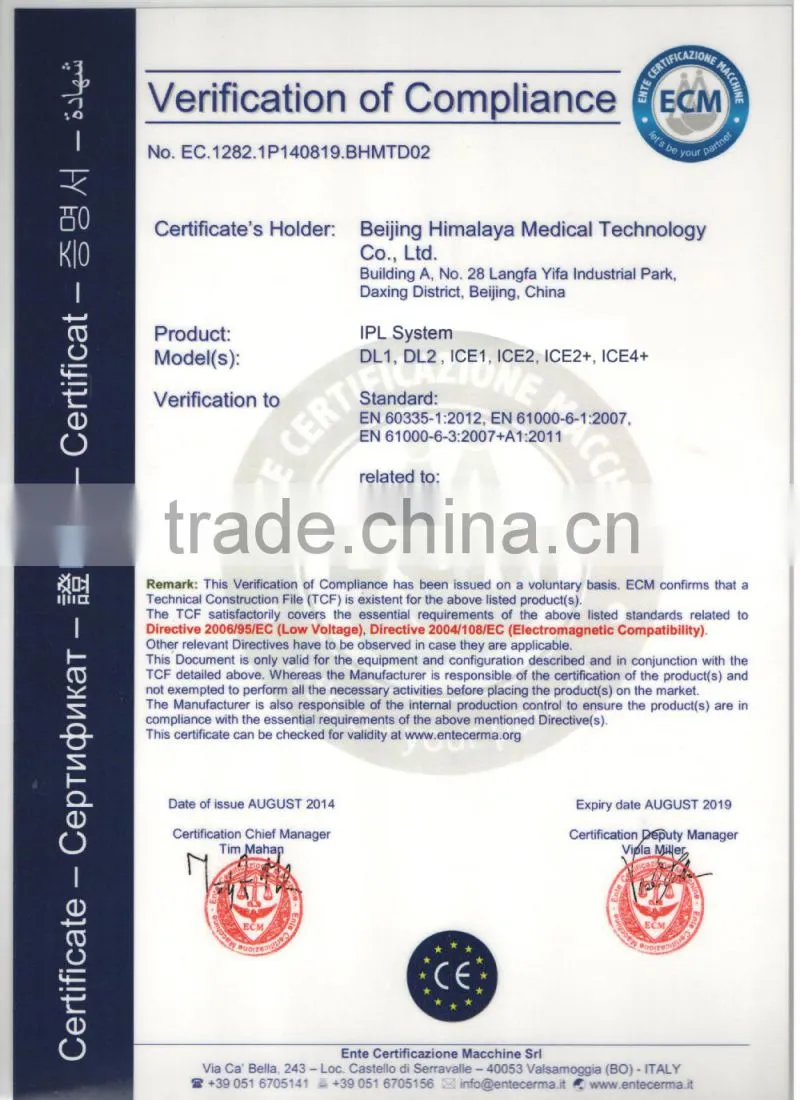 portable shr ipl machine pain free