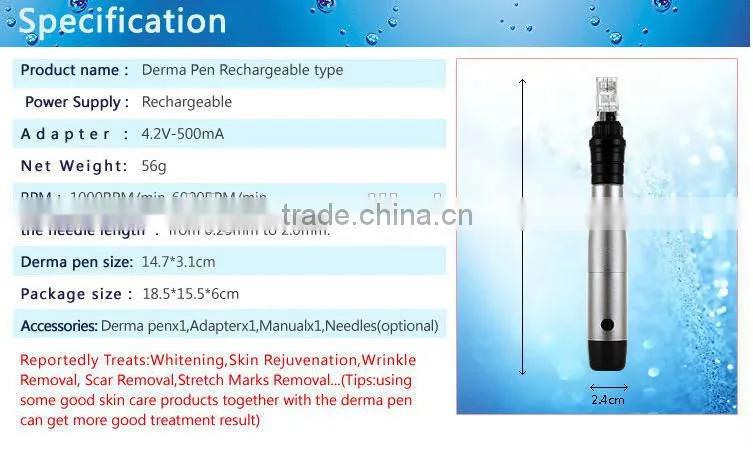 2015 newest Black home use best derma pen