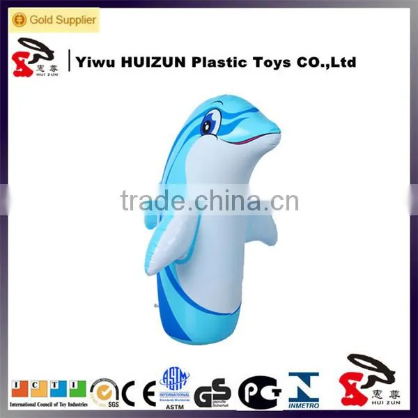 Kids Children 3D inflatable bop bag,inflatable tumbler
